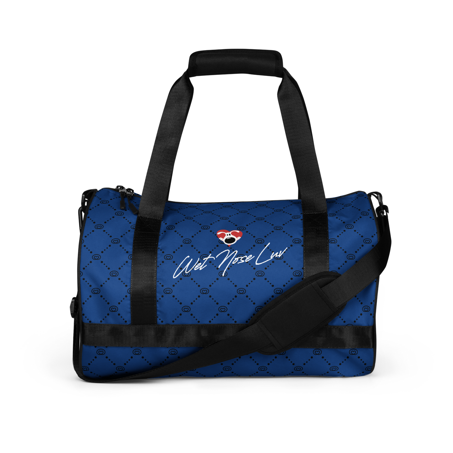 Wet Nose Luv Patterned Gym Bag