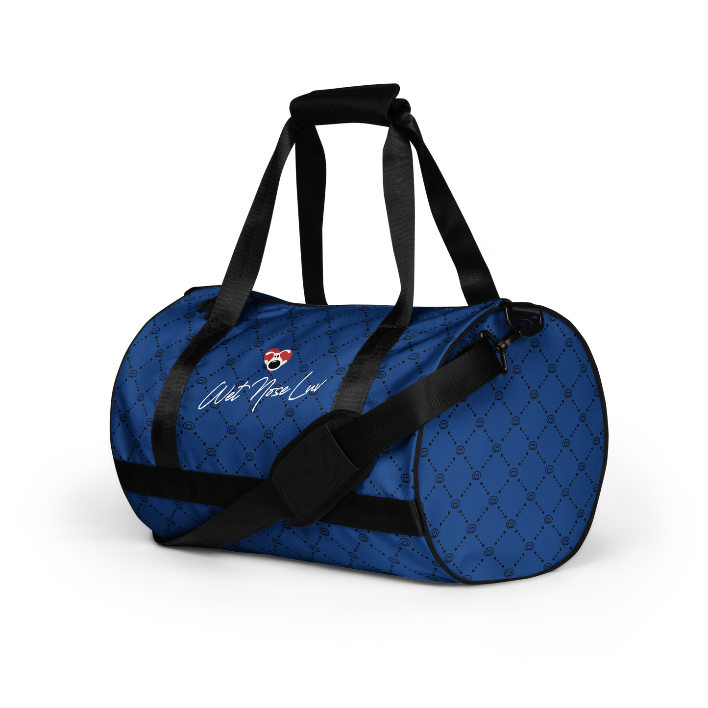 Wet Nose Luv Patterned Gym Bag