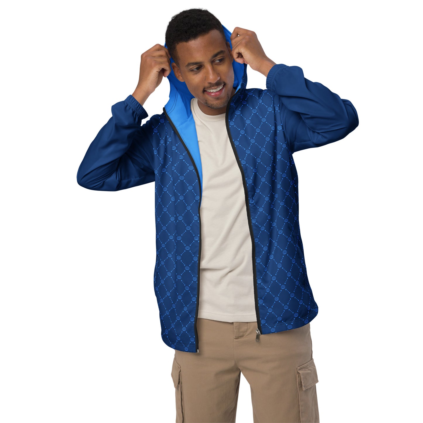 Men’s Wet Nose Luv Patterned Windbreaker