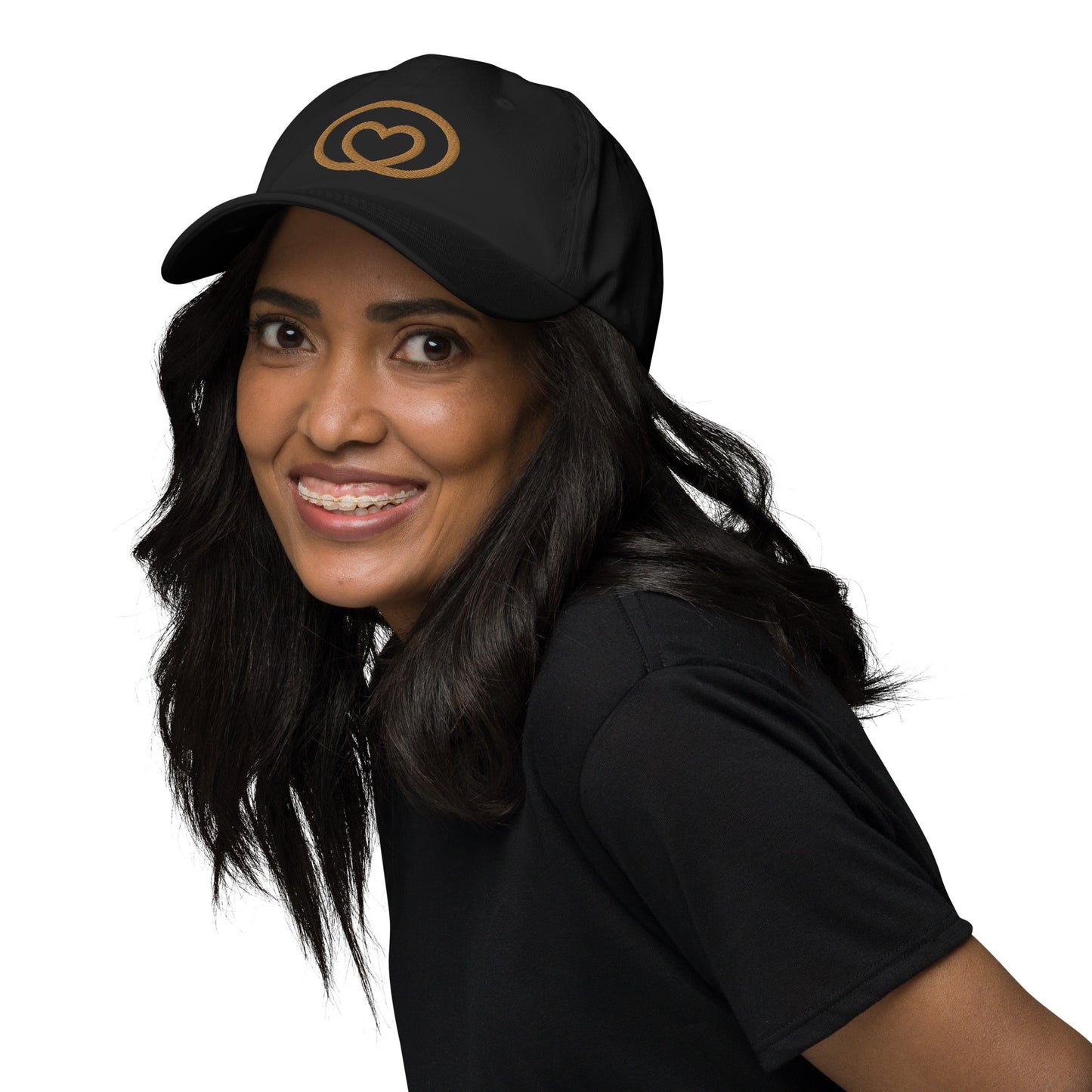 Wet Nose Luv Logo Baseball Cap - Black
