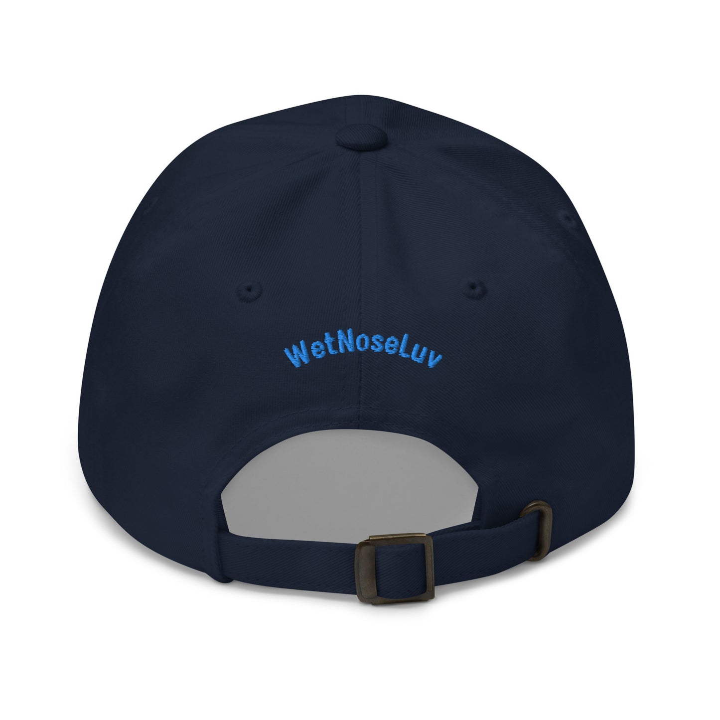 Wet Nose Luv Logo Baseball Cap - Navy
