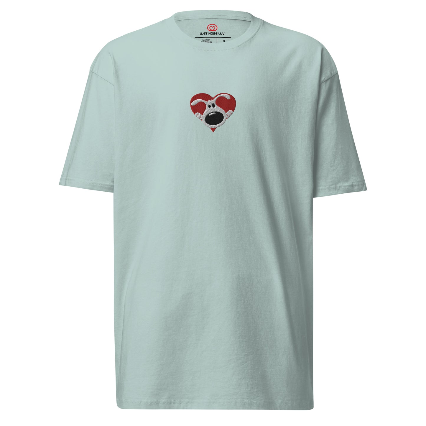 Men's Heart Premium Heavyweight Tee