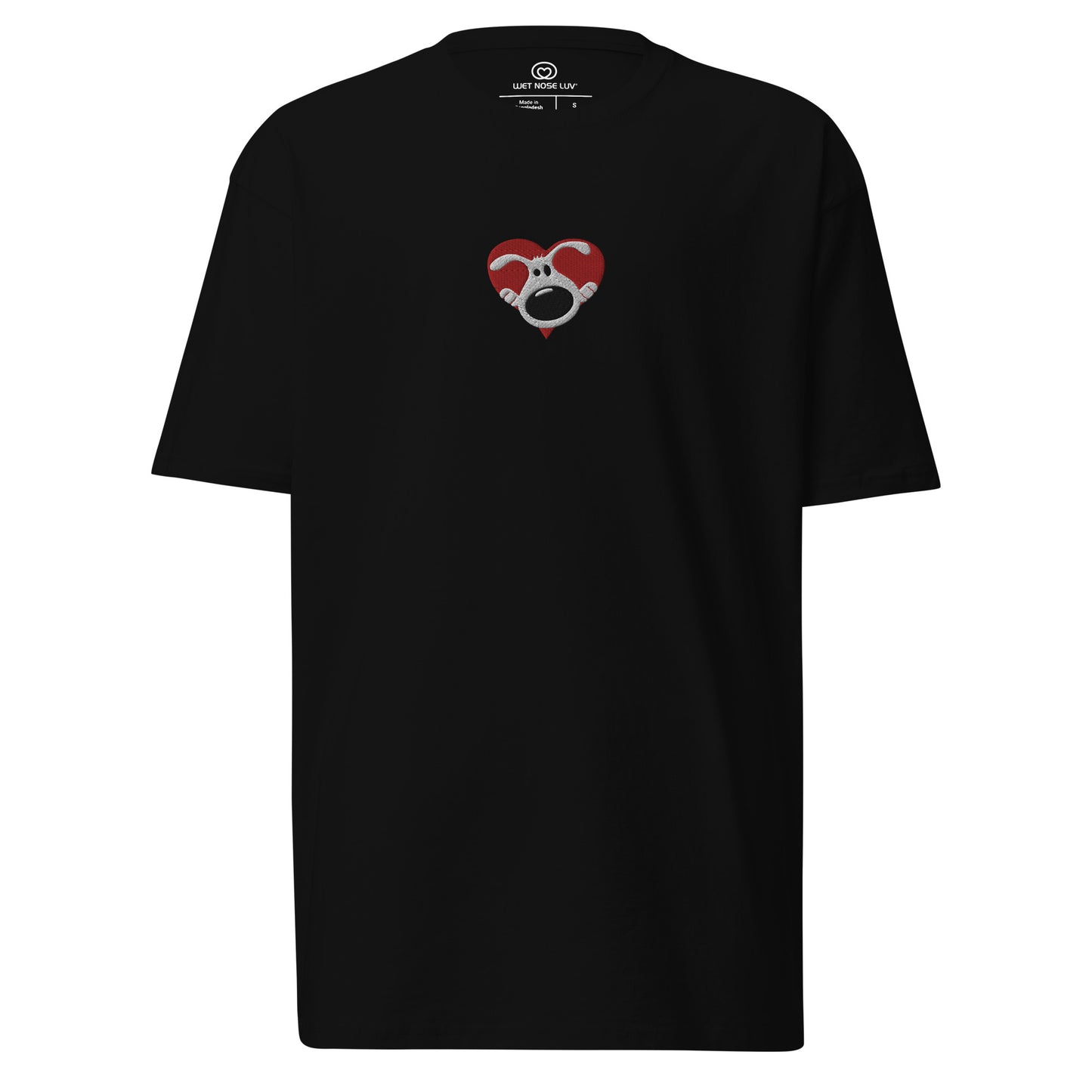 Men's Heart Premium Heavyweight Tee