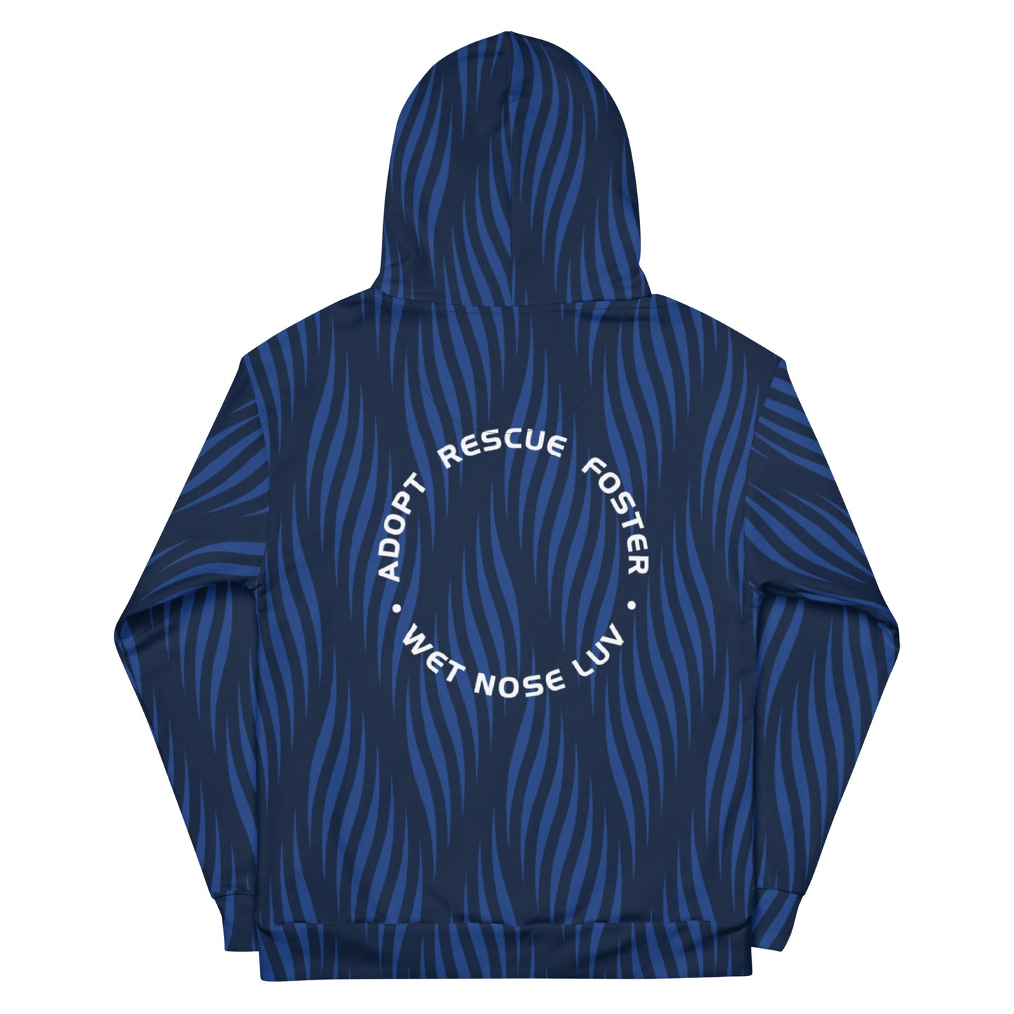 ARF black/Blue Stripe Unisex Hoodie