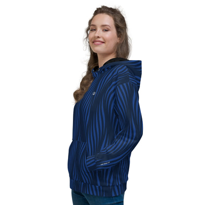 ARF black/Blue Stripe Unisex Hoodie