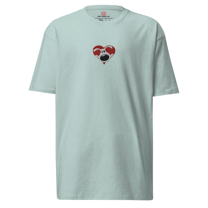 Men’s Heart premium heavyweight tee