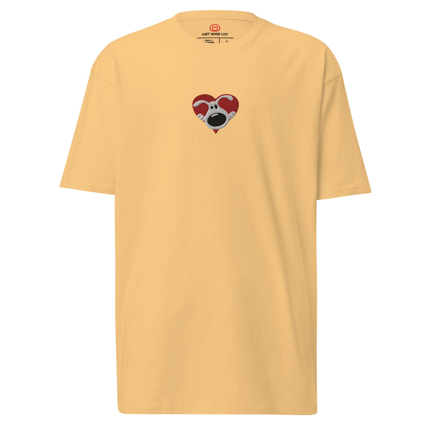 Men’s Heart premium heavyweight tee