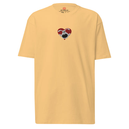 Men’s Heart premium heavyweight tee